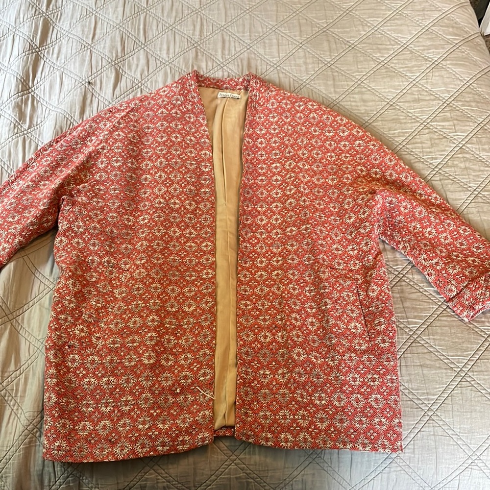 Brocade blazer made in France